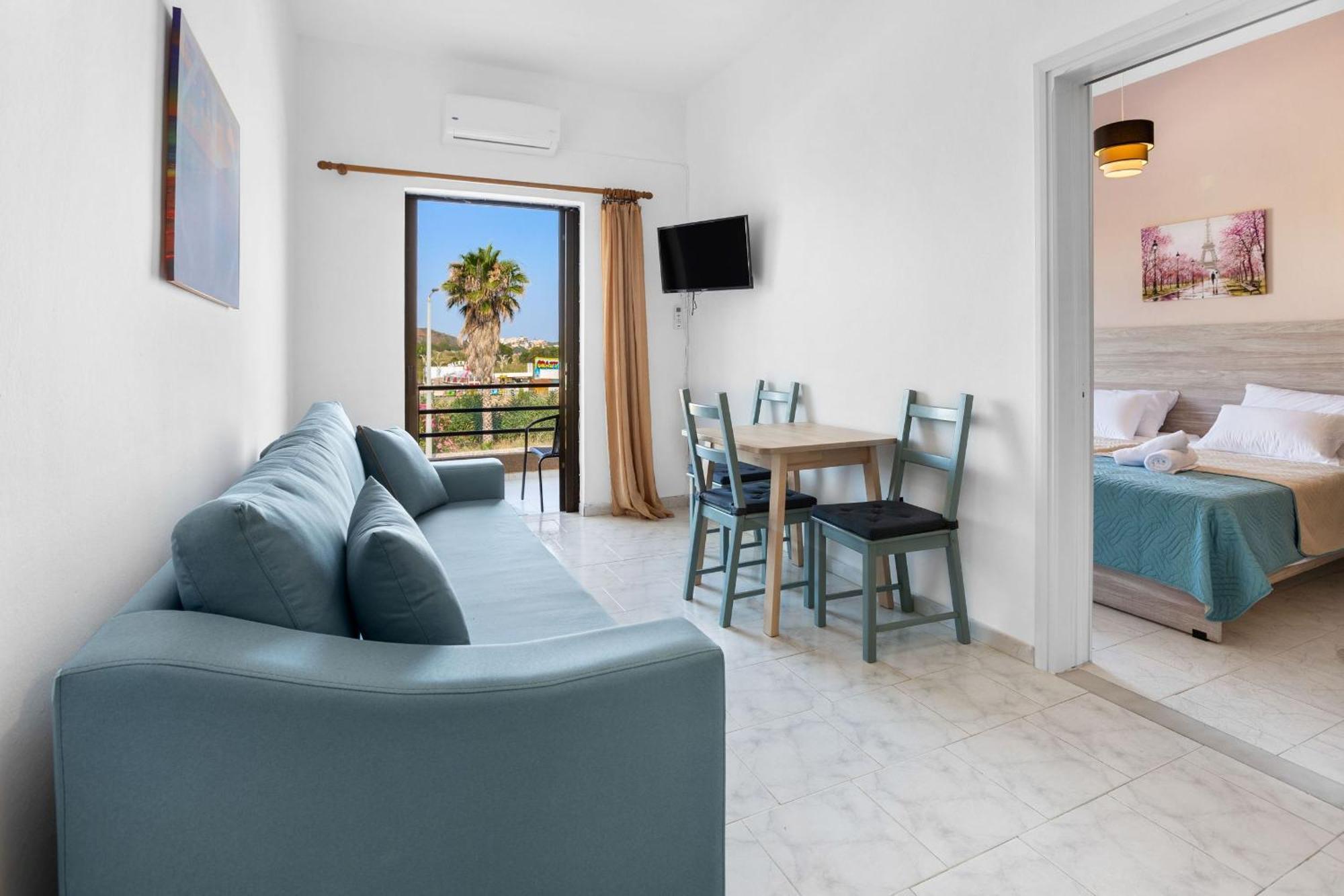 Sun Beach Apartments In Chania 09 11 Eksteriør billede